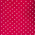 Aura Stuff Crimson Red Dotted Men's Necktie